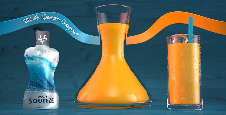 Vodka Squeeze and Orange Juice