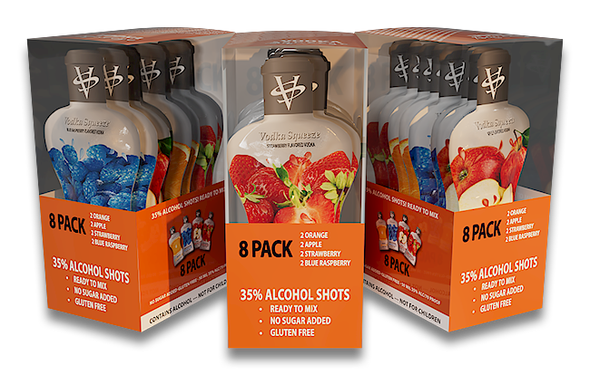Buy Vodka Squeeze 8 Packs